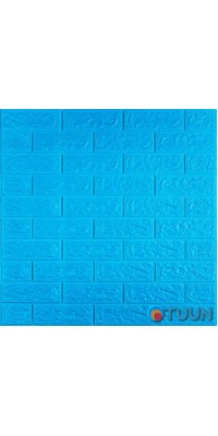 3D panel self-adhesive brick Blue 700x770x5mm (003-5) SW-00000154