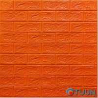 3D panel self-adhesive brick Orange 700x770x5mm (007-5) SW-00000144