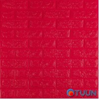 3D панель самоклеющаяся кирпич Красный 700x770x7мм (008-7) SW-00000054