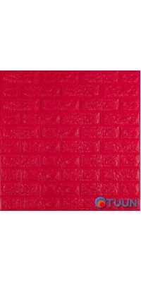 3D panel self-adhesive brick Red 700x770x7mm (008-7) SW-00000054