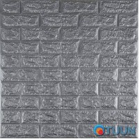 3D панель самоклеющаяся кирпич Серебро 700x770x7мм (017-7) SW-00000059 3D панель самоклеющаяся кирпич Серебро 700x770x7мм (017-7) SW-00000059