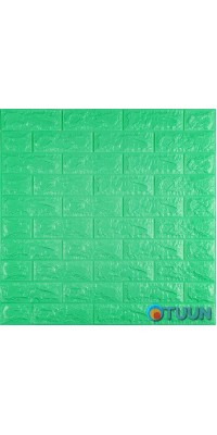 3D panel self-adhesive brick Mint 700x770x7mm (012-7) SW-00000050