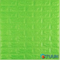3D panel self-adhesive brick Green 700x770x7mm (013-7) SW-00000051 3D panel self-adhesive brick Green 700x770x7mm (013-7) SW-00000051