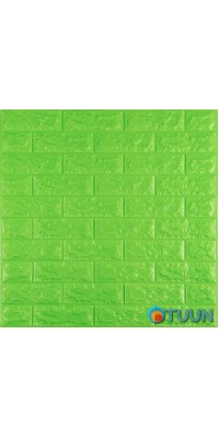 3D panel self-adhesive brick Green 700x770x7mm (013-7) SW-00000051