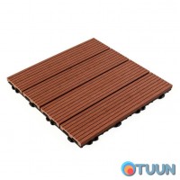 Композитна плитка WPC тик 30*30CM*2СM (D) SW-00001712