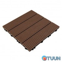 Composite tile WPC chestnut 30*30CM*2CM (D) SW-00001710 Composite tile WPC chestnut 30*30CM*2CM (D) SW-00001710