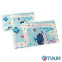 Детский складной развивающий термоковрик 120х180х0,8см "Подводная дорога | Ростомер" (268) SW-00001314 Детский складной развивающий термоковрик 120х180х0,8см "Подводная дорога | Ростомер" (268) SW-00001314