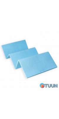 Children's folding thermal mat, single-color, 2000*1500*10mm, Blue (297) SW-00001190