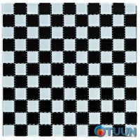 Мозаика из декоративного стекла шахматка 298х298х4,5мм SW-00002366 Мозаика из декоративного стекла шахматка 298х298х4,5мм SW-00002366