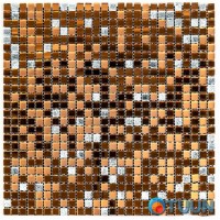 Мозаика зеркальная медная 298х298х4,5мм SW-00002370 Мозаика зеркальная медная 298х298х4,5мм SW-00002370