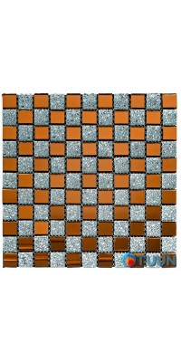 Mosaic of decorative glass 298x298x4.5mm SW-00002361