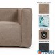 Set of inflatable furniture sofa and 2 chairs brown SW-00002657