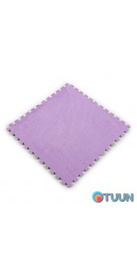Plush floor puzzle PURPLE 60*60*1cm (D) SW-00002087