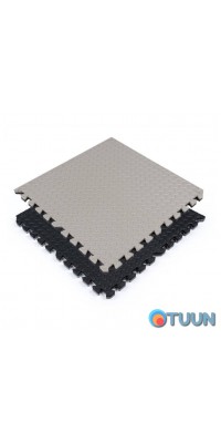 Double-sided floor covering GREY and BLACK 60*60cm*2cm (D) SW-00001843
