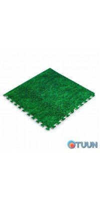 Puzzle floor - modular floor covering 600x600x10mm green grass (MP4) SW-00000153
