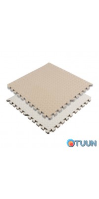 Підлогове двостороннє покриття CREAM and BEIGE 60*60cm*2cm (D) SW-00001846