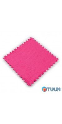 Plush floor puzzle PINK 60*60*1cm (D) SW-00002093