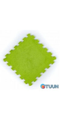 Plush floor puzzle LIGHT GREEN 30*30*1cm (D) SW-00002094