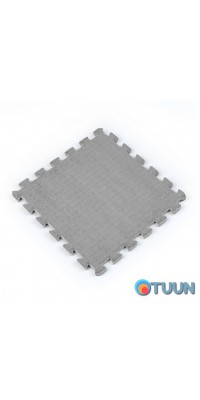 Plush floor puzzle LIGHT GRAY 30*30*1cm (D) SW-00002080