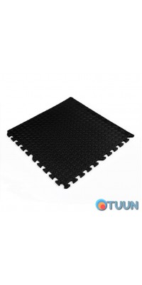 Puzzle floor - modular floor covering black 600x600x10mm (MP15) SW-00001169