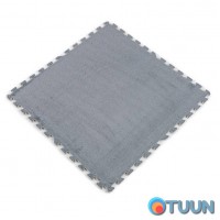 Пол-пазл плюшевый СВЕТЛО-СЕРЫЙ 60*60*1cm (D) SW-00002081