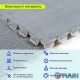 Plush floor puzzle LIGHT GRAY 60*60*1cm (D) SW-00002081
