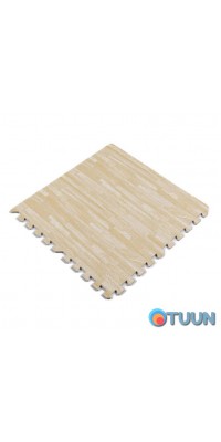 Puzzle floor - modular floor covering 600x600x10mm sand wood (MP14) SW-00000648