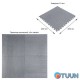 Напольное покрытие Silver 60*60cm*1cm (D) SW-00002660-