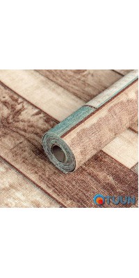 Self-adhesive wallpaper torn wood 2800x450x1.8mm SW-00000727