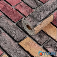 Обои самоклеющиеся красный екатериновлавский кирпич 2800*500*2мм (D) SW-00001944 Обои самоклеющиеся красный екатериновлавский кирпич 2800*500*2мм (D) SW-00001944