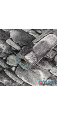 Self-adhesive wallpaper gray brick 2800x450x1.8mm SW-00000724