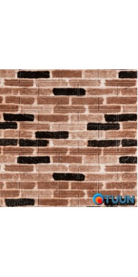 Wall panel 3D classical brick (346-2) 700x770x2mm (D) SW-00001915