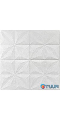 Self-adhesive decorative ceiling and wall 3D star panel 700x700x5mm (116) SW-00000008