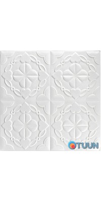 Self-adhesive decorative ceiling-wall 3D panel 700x700x5mm (113) SW-00000009