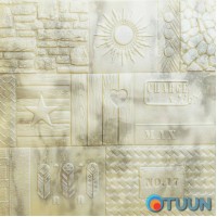 Самоклеюча декоративна 3D панель візерункова 700x700x5мм (171) SW-00000251