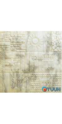 Self-adhesive decorative 3D patterned panel 700x700x5mm (171) SW-00000251