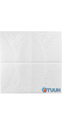 Self-adhesive decorative ceiling-wall 3D panel 700x700x4mm (117) SW-00000234