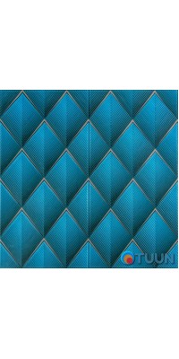 3D wall panel 700x700x4mm blue diamonds (D) SW-00001985