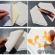 Decorative self-adhesive hexagon under the skin dark yellow 200x230mm (1101) SW-00000741