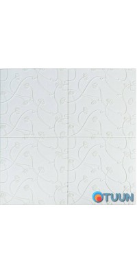 Panel 3D WHITE 700*700*6mm (D) SW-00001958