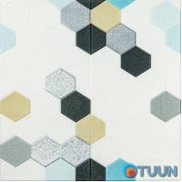 Панель стеновая 3D 700х700х4мм мозаика серо-голубая (D) SW-00002014 Панель стеновая 3D 700х700х4мм мозаика серо-голубая (D) SW-00002014