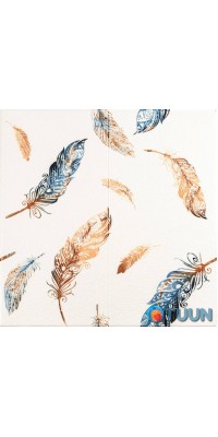 3D wall panel 700x700x4mm feathers multicolored (D) SW-00002001