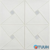 Self-adhesive decorative ceiling and wall 3D panel glitter 700x700x6.5mm (372) SW-00000880