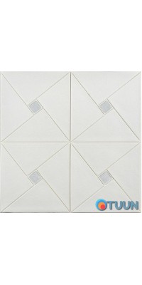 Self-adhesive decorative ceiling and wall 3D panel glitter 700x700x6.5mm (372) SW-00000880