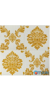 Self-adhesive decorative 3D panel vintage white 700x700x5mm (406) SW-00000758