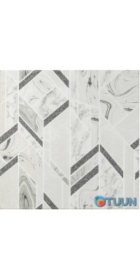 3D wall panel 680x680x4mm abstract gray (D) SW-00001990
