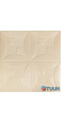 Panel 3D Beige 700*700*6mm (D) SW-00001960