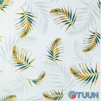 Панель стеновая 3D 700х700х4мм папоротник на белом фоне(D) SW-00001981