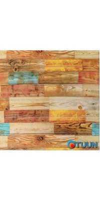 Self-adhesive decorative 3D panel Palette wood 700x700x4mm (382) SW-00000528
