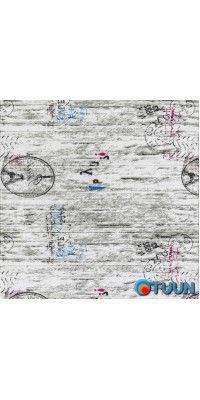 Self-adhesive decorative 3D panel under a tree Paris 700x700x5mm (085) SW-00000142
